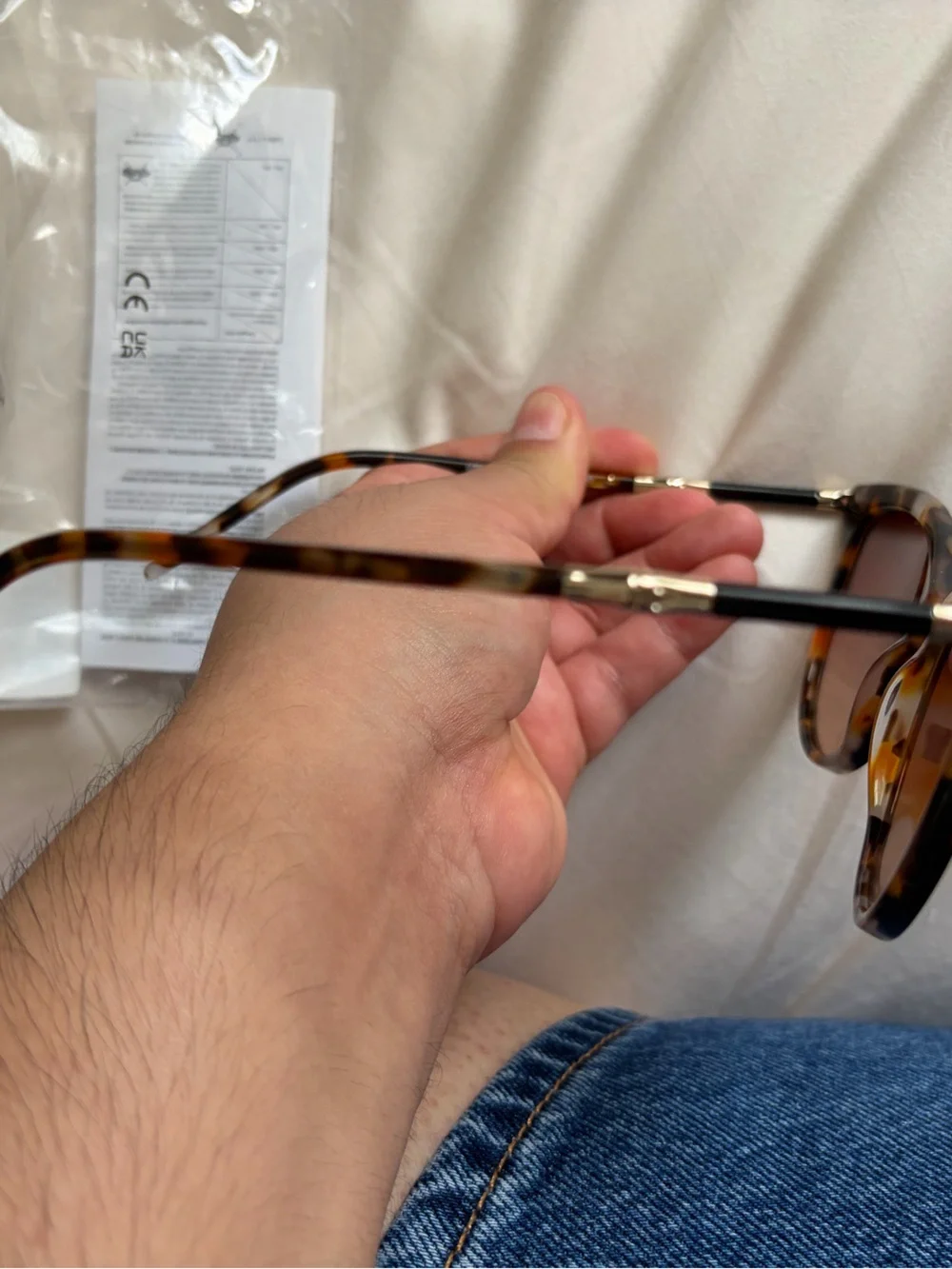 Tortoiseshell Women's Sunglasses - Brown Lenses